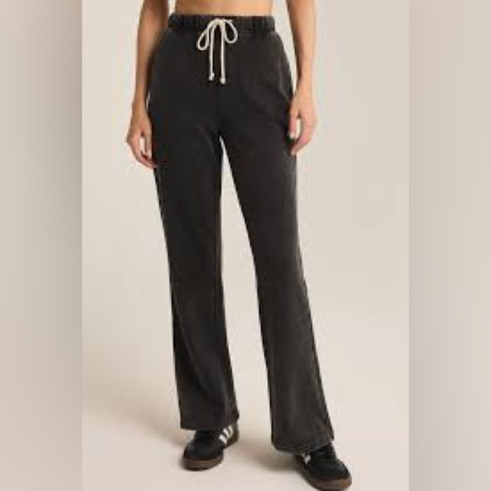 Z Supply Hunter Knit Denim Pants - Picture 3 of 7